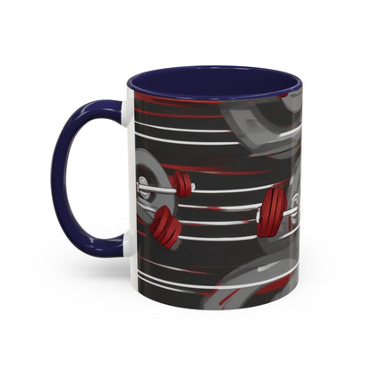 boostlete-rise-grind-icon-barbell-matte-vector-0138 — Accent Mug 11oz/15oz