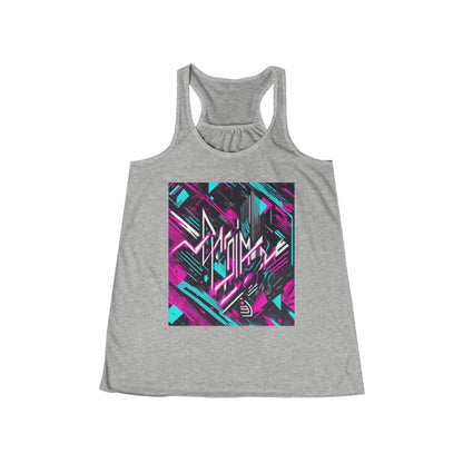 boostlete-recovery-progress-type-momentum-over-mood-diagonal-vector-0213 — Women's Flowy Racerback Tank (B+C 8800)