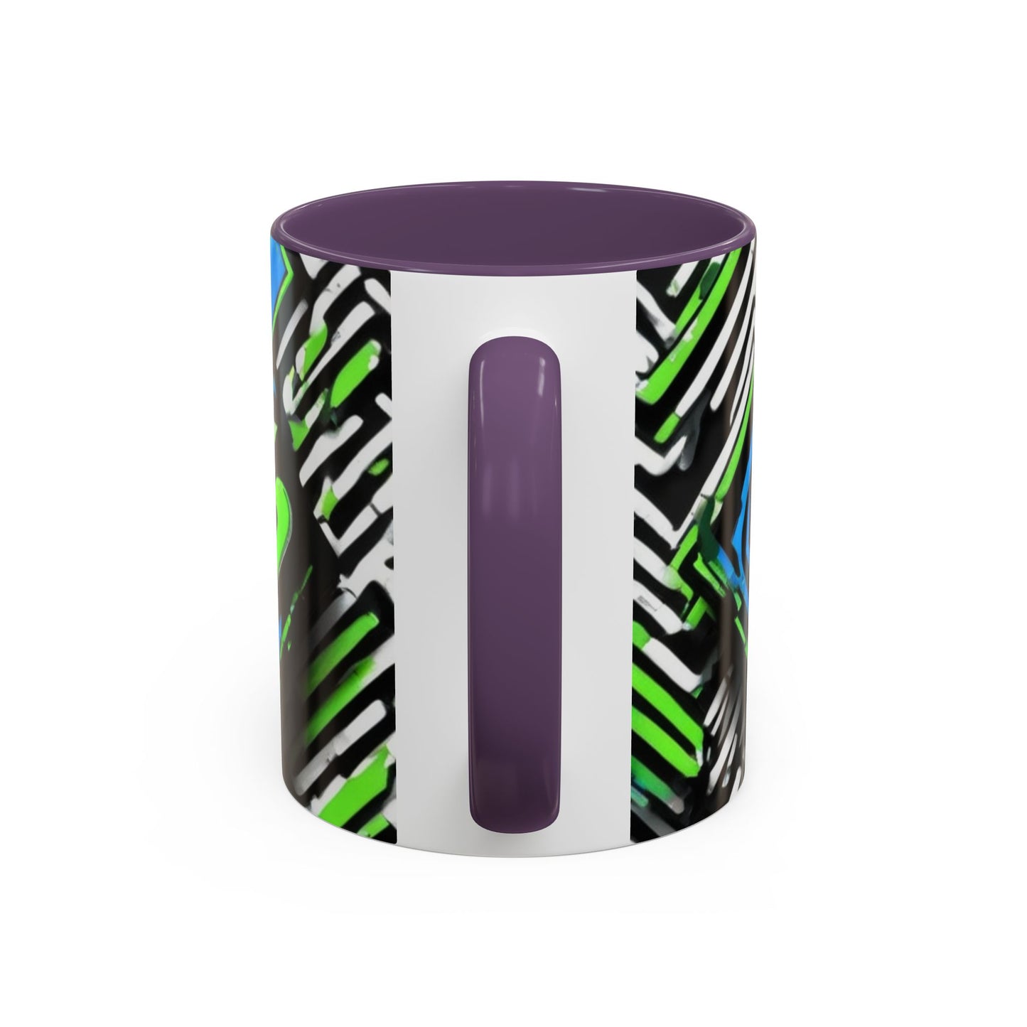 boostlete-am-crew-type-stronger-signals-diagonal-badge-1077 — Accent Mug 11/15oz