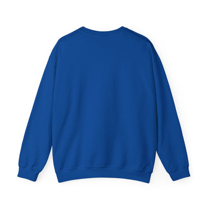 boostlete-am-crew-icon-lightning-glitch-vector-0590 — Unisex Heavy Blend Crewneck (G18000)