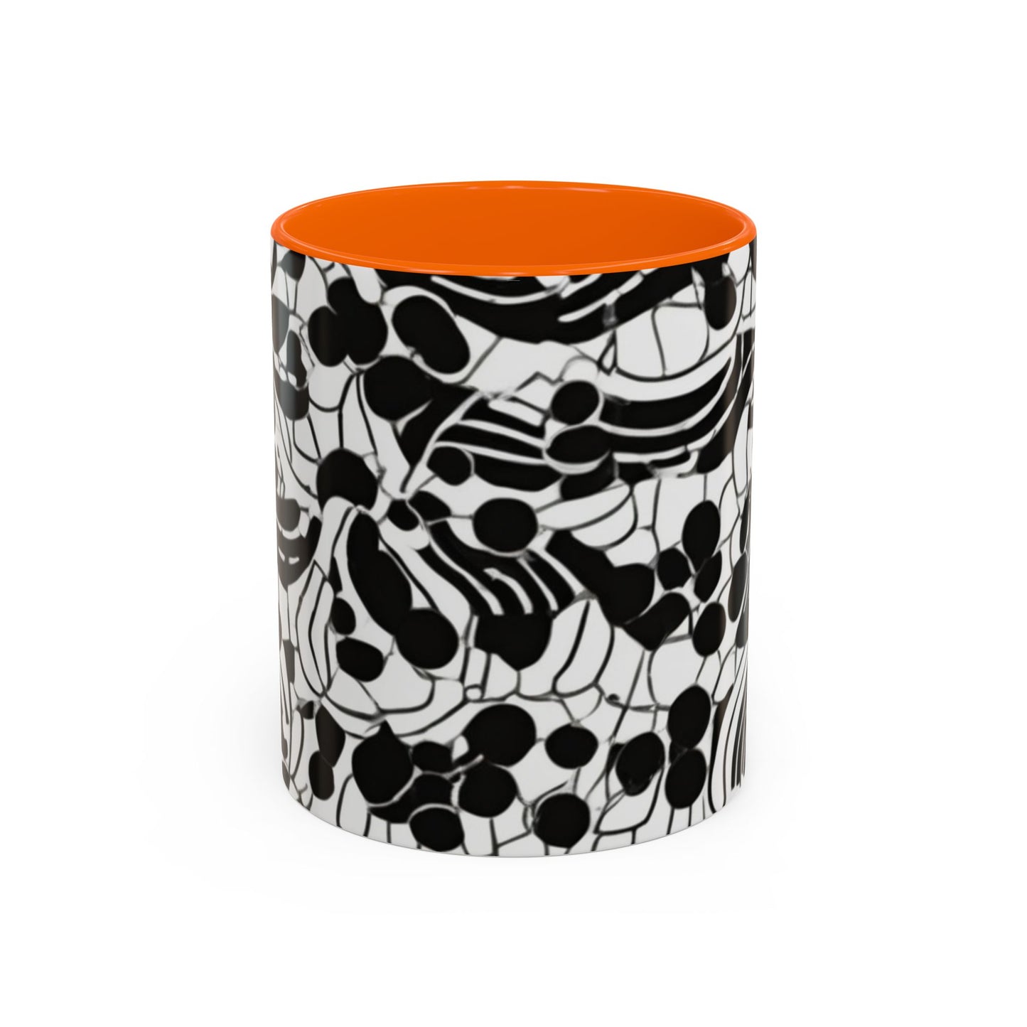 boostlete-rise-grind-pattern-dotted-line-art-0483 — Accent Mug 11/15oz