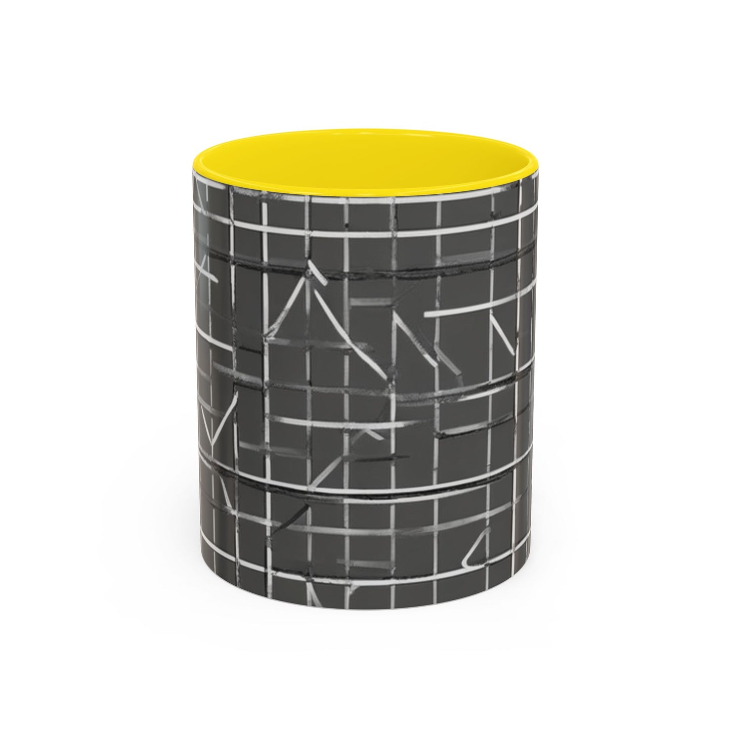 boostlete-rise-grind-pattern-plate-number-monoline-0291 — Accent Mug 11/15oz