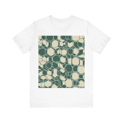 boostlete-iron-intent-pattern-hex-blueprint-0271 — Unisex Jersey Short Sleeve (B+C 3001)