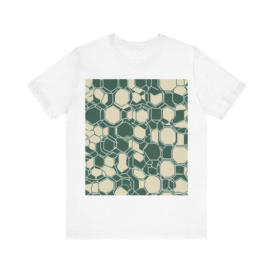 boostlete-iron-intent-pattern-hex-blueprint-0271 — Unisex Jersey Short Sleeve (B+C 3001)