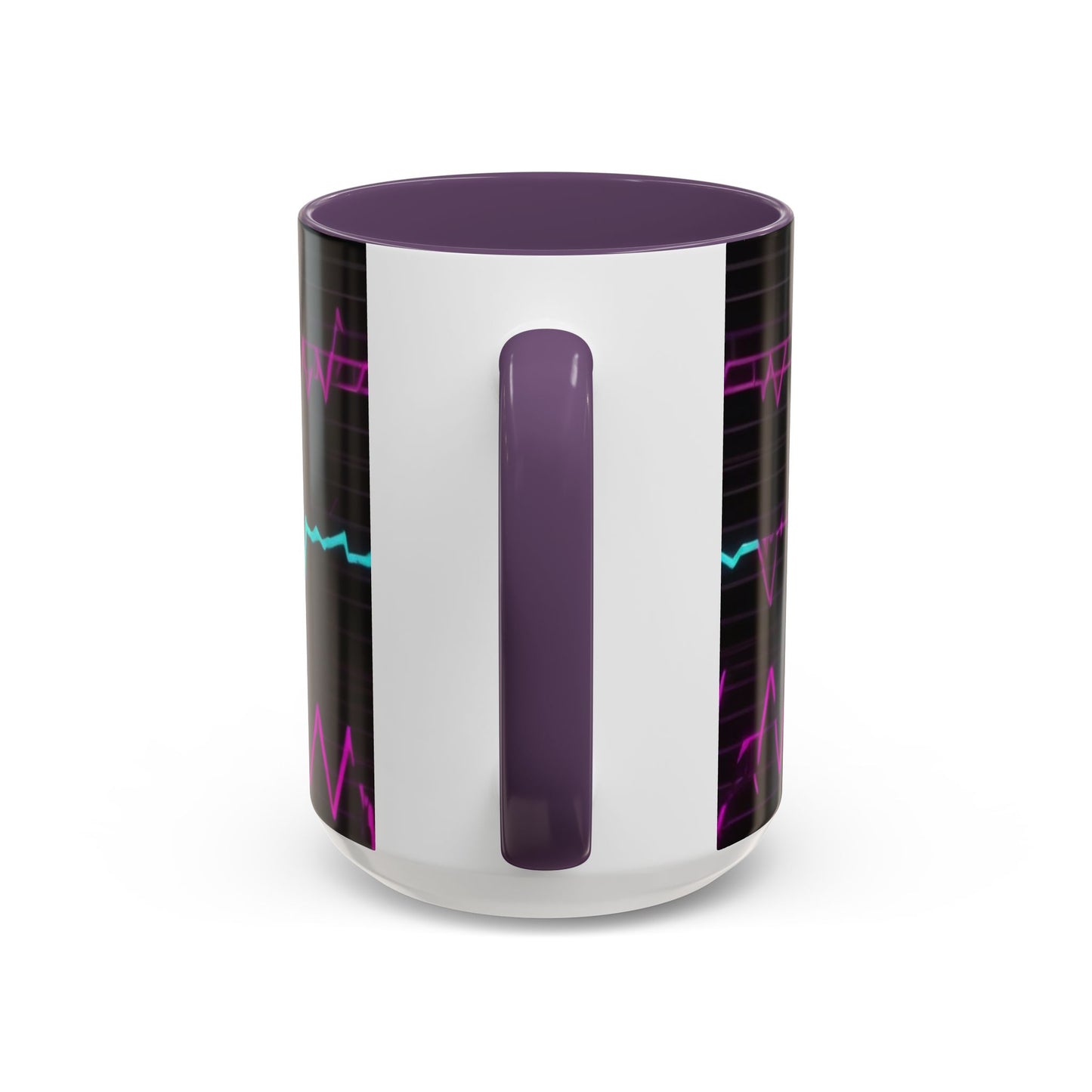 boostlete-boost-mode-pattern-ekg-modern-0111 — Accent Mug 11oz/15oz