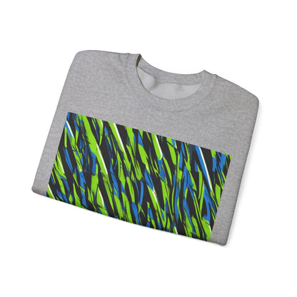 boostlete-iron-intent-pattern-sprint-vector-0219 — Unisex Heavy Blend Crewneck Sweatshirt (Gildan)