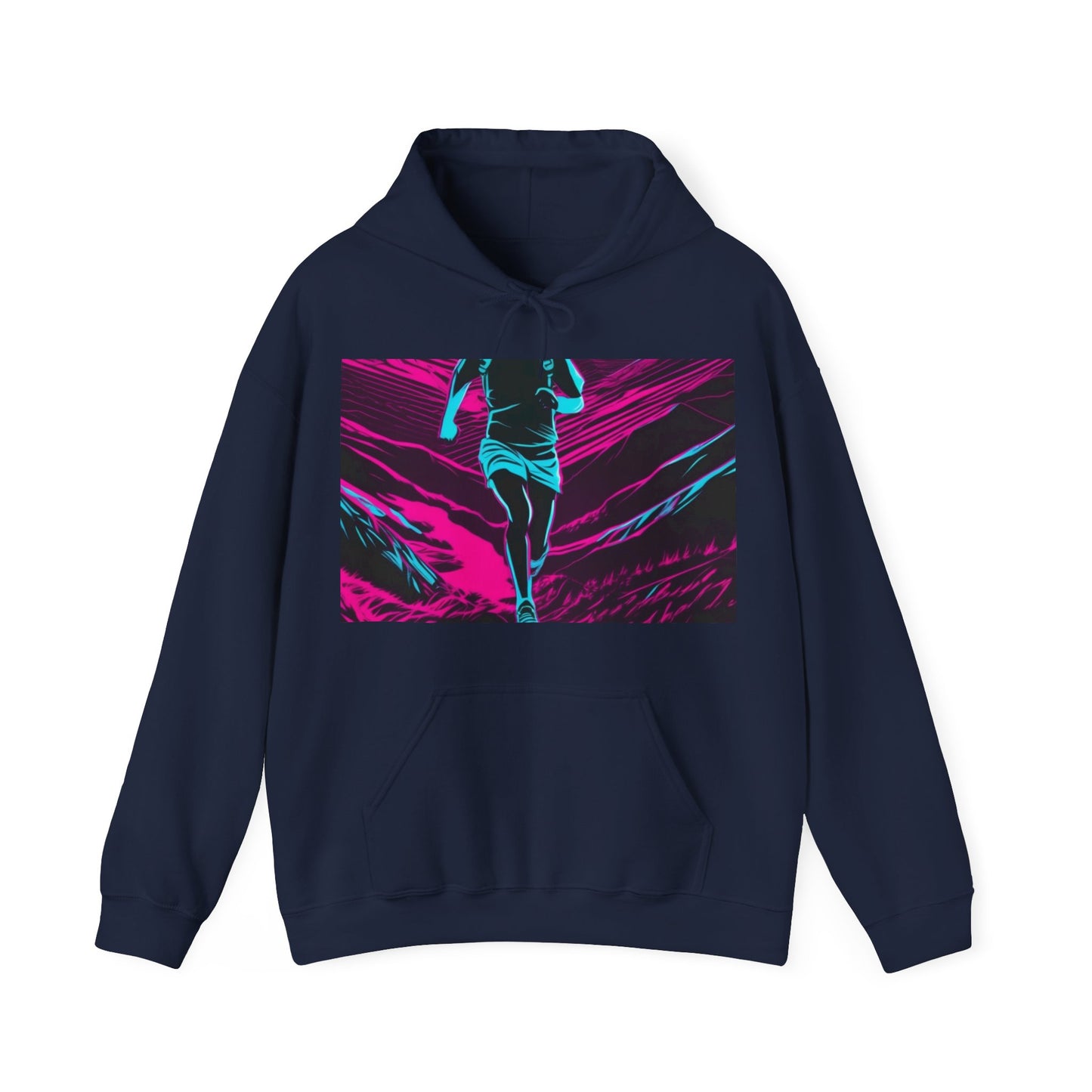 boostlete-am-crew-scene-trail-high-modern-0980 — Unisex Heavy Blend Hoodie (G18500)