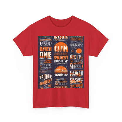 boostlete-pr-season-type-one-more-split-monoline-0033 — Unisex Heavy Cotton Tee (Gildan 5000)