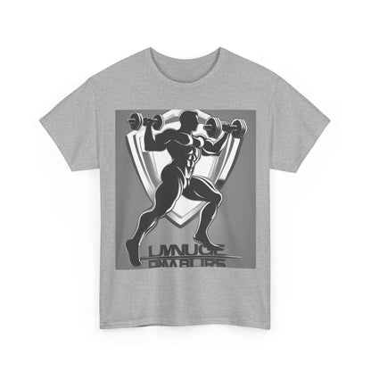 boostlete-mile-by-mile-scene-lunge-3d-athletic-0020 — Unisex Heavy Cotton Tee (Gildan 5000)