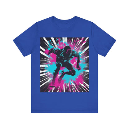 boostlete-recovery-progress-scene-sprinter-chalk-bold-0220 — Unisex Jersey Short Sleeve (B+C 3001)