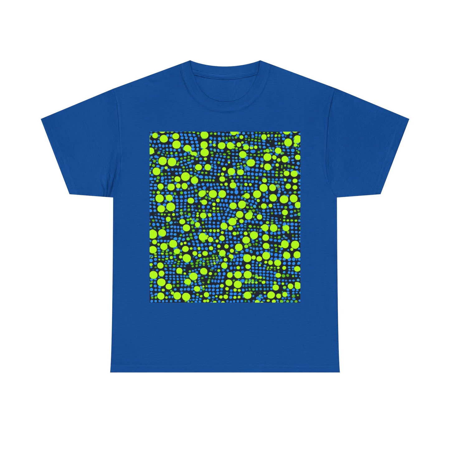 boostlete-mile-by-mile-pattern-dotted-geometric-0071 — Unisex Heavy Cotton Tee (Gildan 5000)