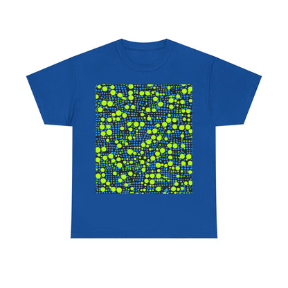boostlete-mile-by-mile-pattern-dotted-geometric-0071 — Unisex Heavy Cotton Tee (Gildan 5000)