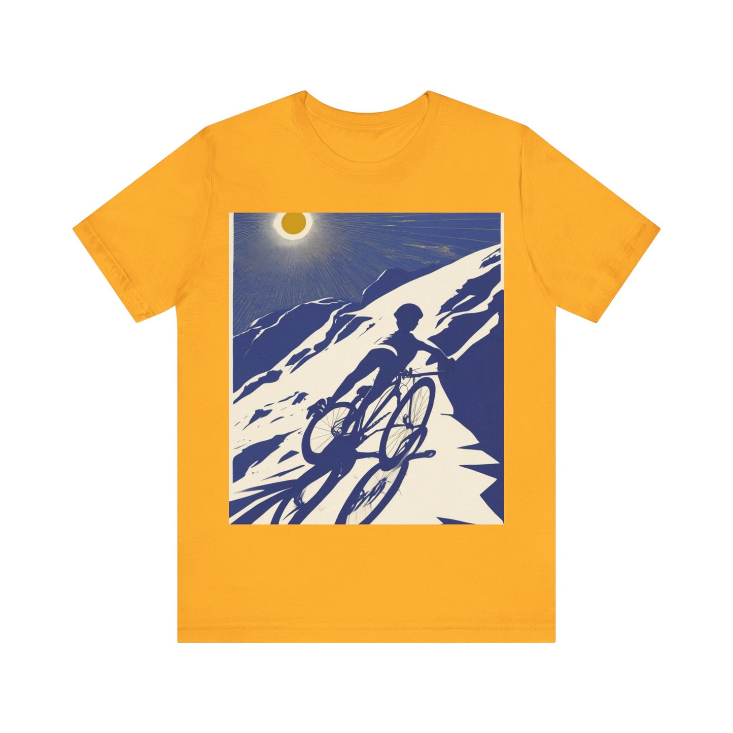 boostlete-am-crew-scene-cyclist-offset-bold-0008 — Unisex Jersey Short Sleeve (B+C 3001)