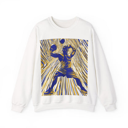 boostlete-rise-grind-scene-kettlebell-speed-engraved-0180 — Unisex Heavy Blend Crewneck Sweatshirt (Gildan)