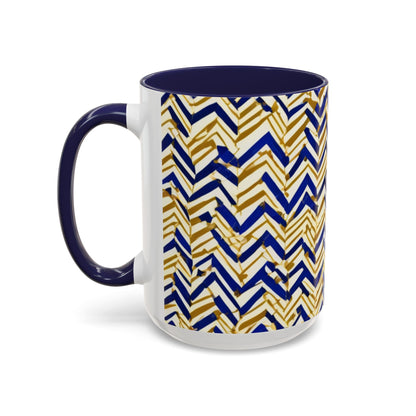boostlete-boost-mode-pattern-ekg-line-art-0091 — Accent Mug 11oz/15oz