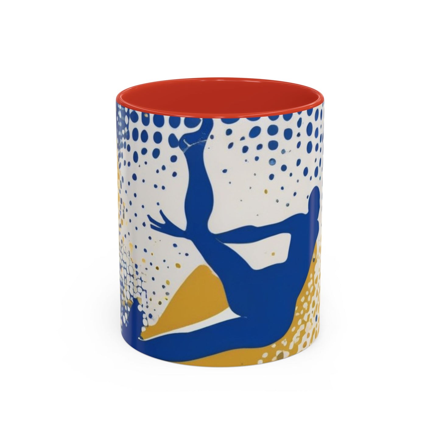 boostlete-field-day-icon-swimmer-halftone-paper-0246 — Accent Mug 11oz/15oz