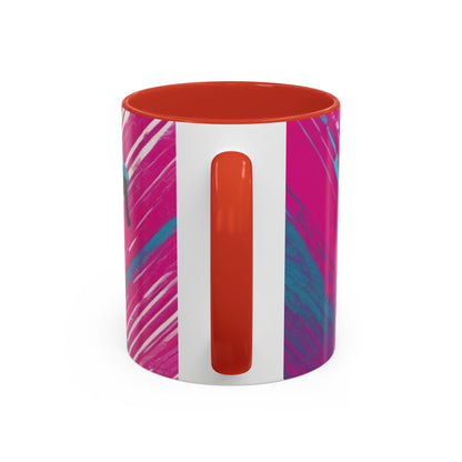 boostlete-field-day-scene-cyclist-glitch-engraved-0256 — Accent Mug 11oz/15oz