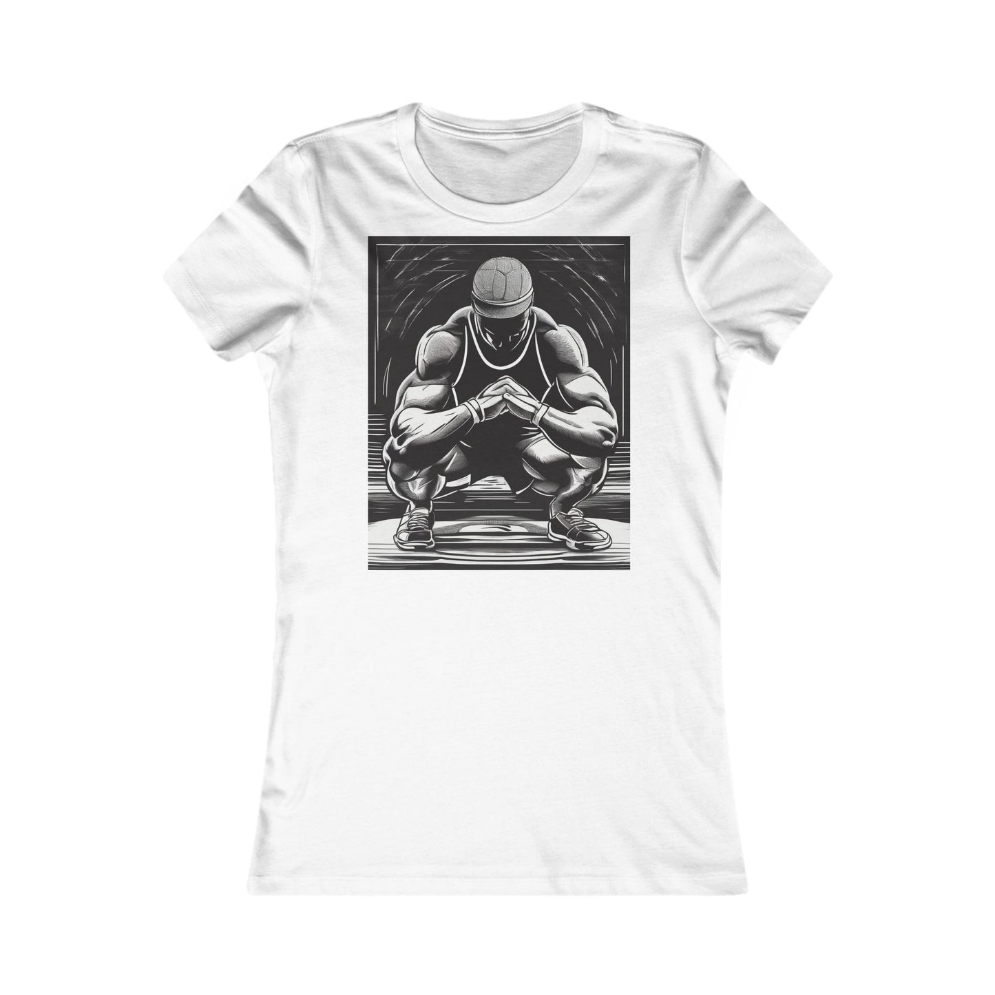 boostlete-pr-season-scene-athlete-outline-athletic-0144 — Women's Favorite Tee (B+C 6004)