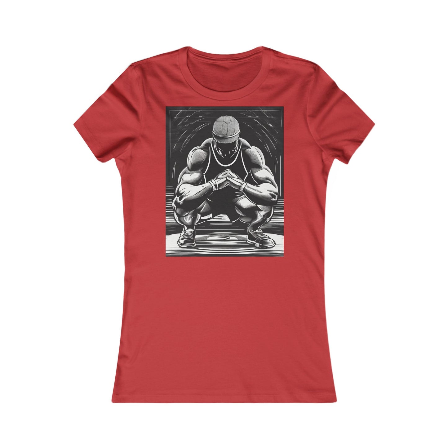 boostlete-pr-season-scene-athlete-outline-athletic-0144 — Women's Favorite Tee (B+C 6004)