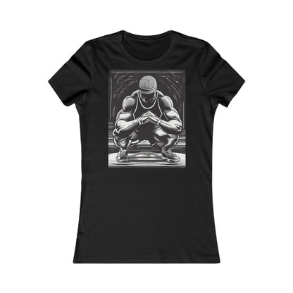boostlete-pr-season-scene-athlete-outline-athletic-0144 — Women's Favorite Tee (B+C 6004)
