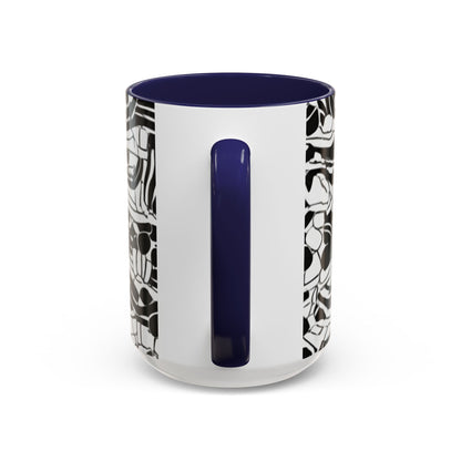boostlete-rise-grind-pattern-dotted-line-art-0483 — Accent Mug 11/15oz