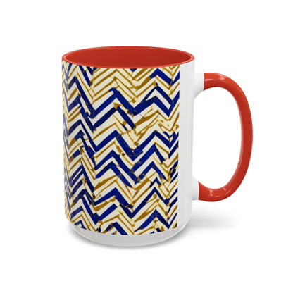 boostlete-boost-mode-pattern-ekg-line-art-0091 — Accent Mug 11oz/15oz