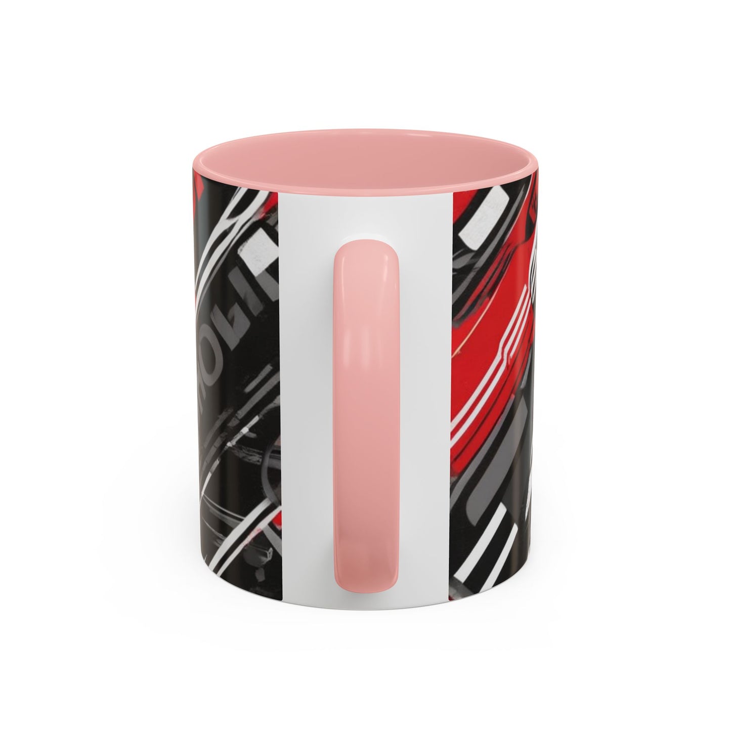 boostlete-recovery-progress-type-show-up-diagonal-paper-0109 — Accent Mug 11oz/15oz