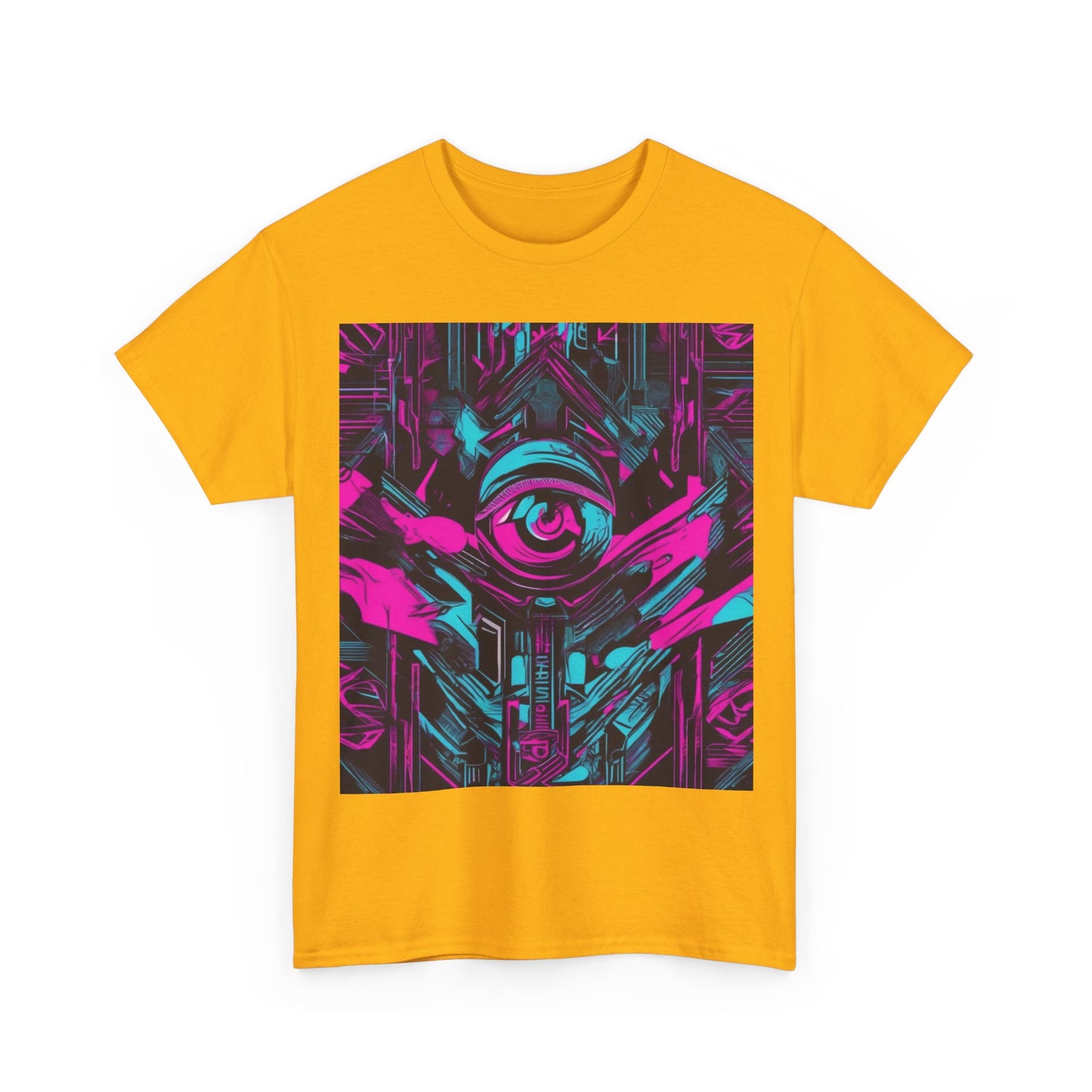 boostlete-iron-intent-type-eyes-up-forward-big-line-art-0065 — Unisex Heavy Cotton Tee (Gildan 5000)