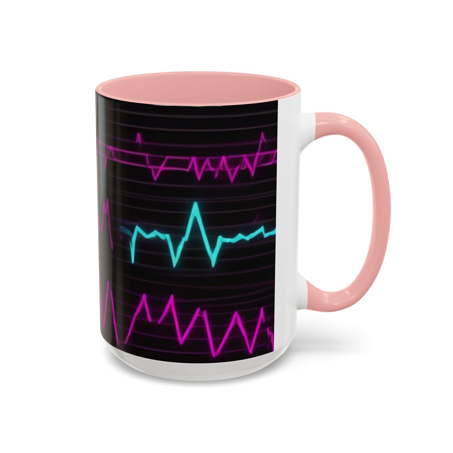 boostlete-boost-mode-pattern-ekg-modern-0111 — Accent Mug 11oz/15oz