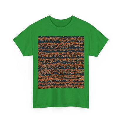 boostlete-field-day-pattern-ekg-bold-0135 — Unisex Heavy Cotton Tee (Gildan 5000)
