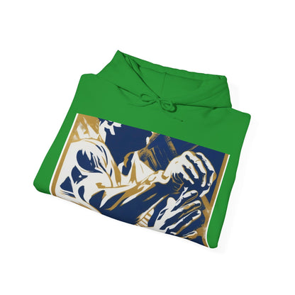 boostlete-pr-season-scene-athlete-high-industrial-0160 — Unisex Heavy Blend Hooded Sweatshirt (Gildan)