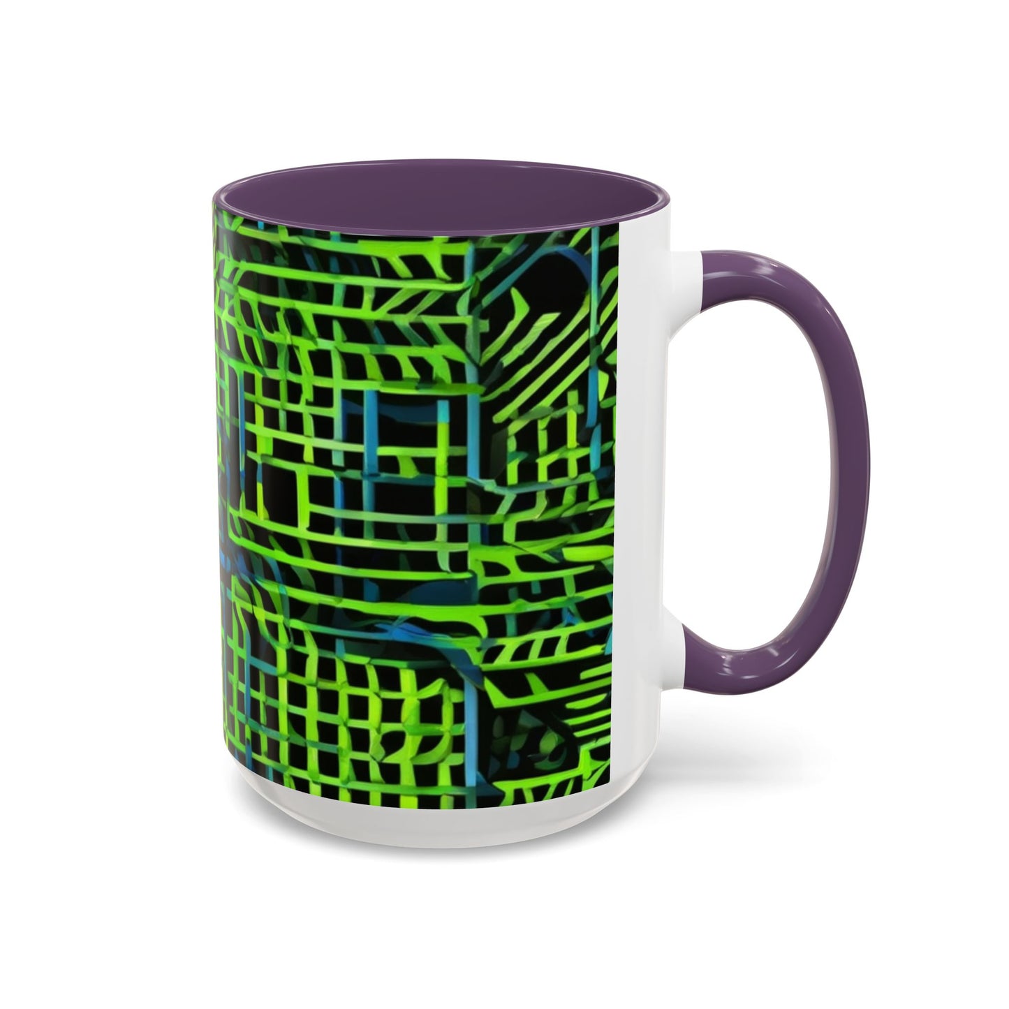 boostlete-quiet-power-pattern-stair-steps-industrial-0751 — Accent Mug 11/15oz