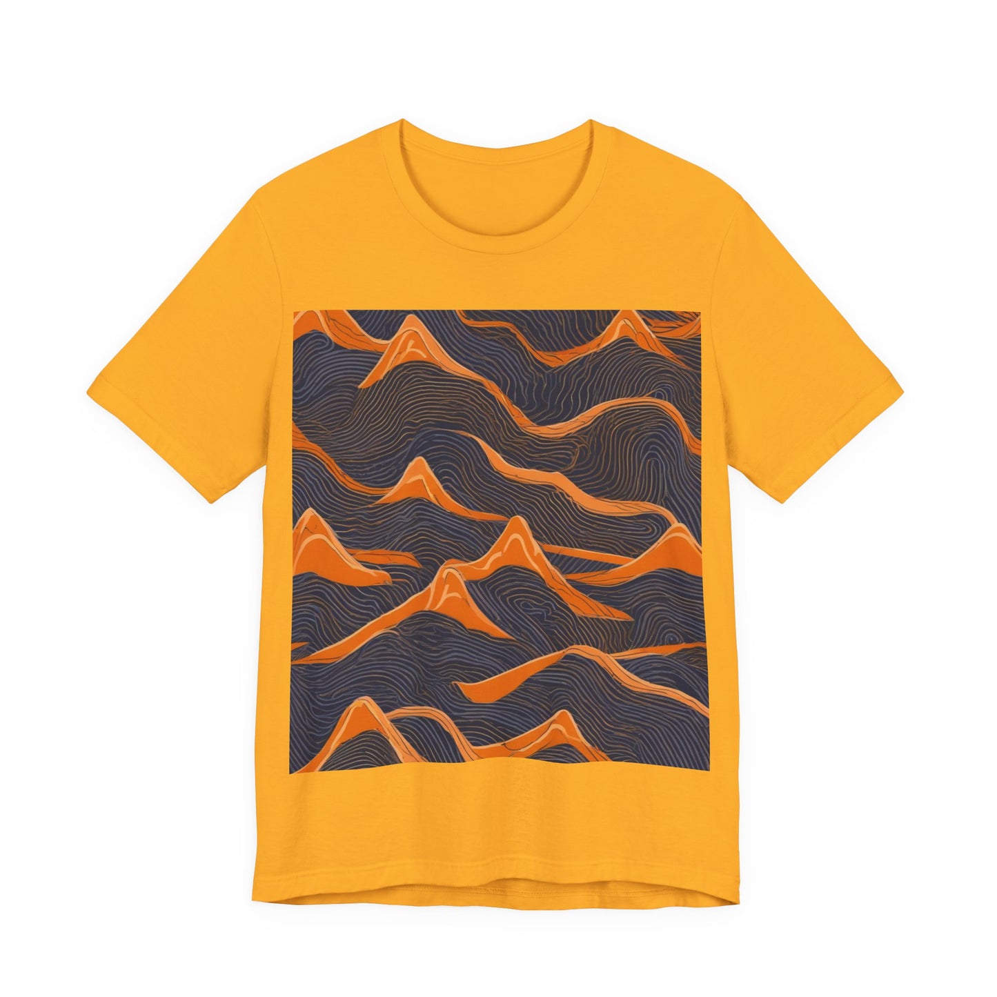 boostlete-boost-mode-pattern-topographic-engraved-0035 — Unisex Jersey Short Sleeve (B+C 3001)
