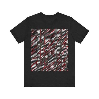 boostlete-field-day-pattern-diagonal-paper-0287 — Unisex Jersey Short Sleeve (B+C 3001)