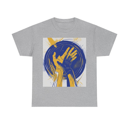 boostlete-am-crew-scene-athlete-neon-vector-0304 — Unisex Heavy Cotton Tee (Gildan 5000)