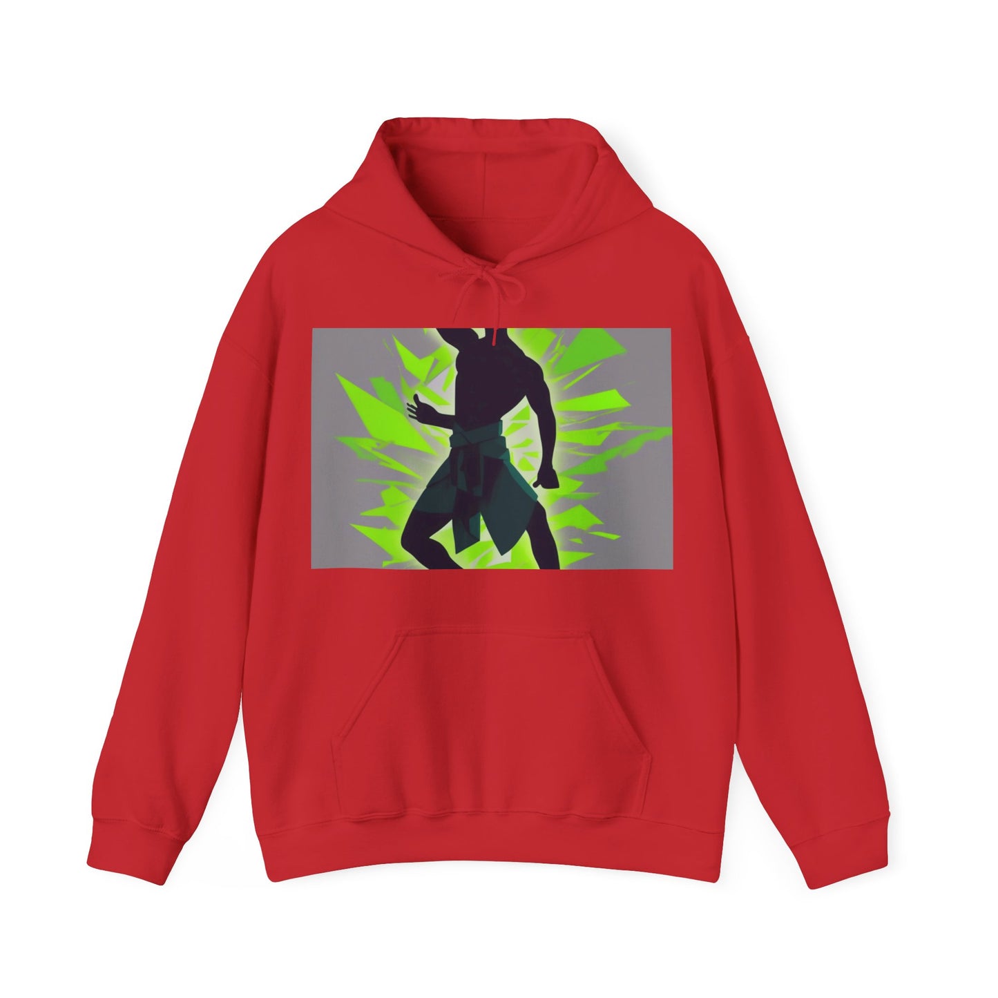 boostlete-mile-by-mile-scene-yogi-offset-isometric-0972 — Unisex Heavy Blend Hoodie (G18500)