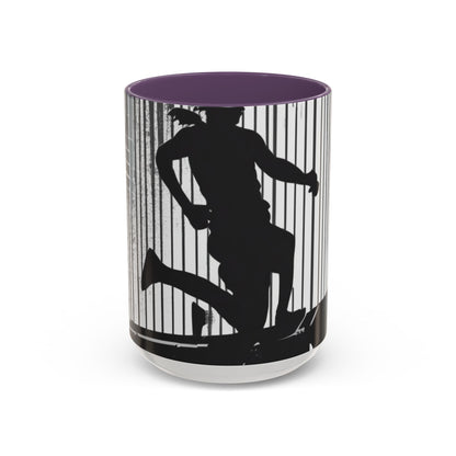 boostlete-am-crew-scene-hurdler-halftone-badge-0956 — Accent Mug 11/15oz