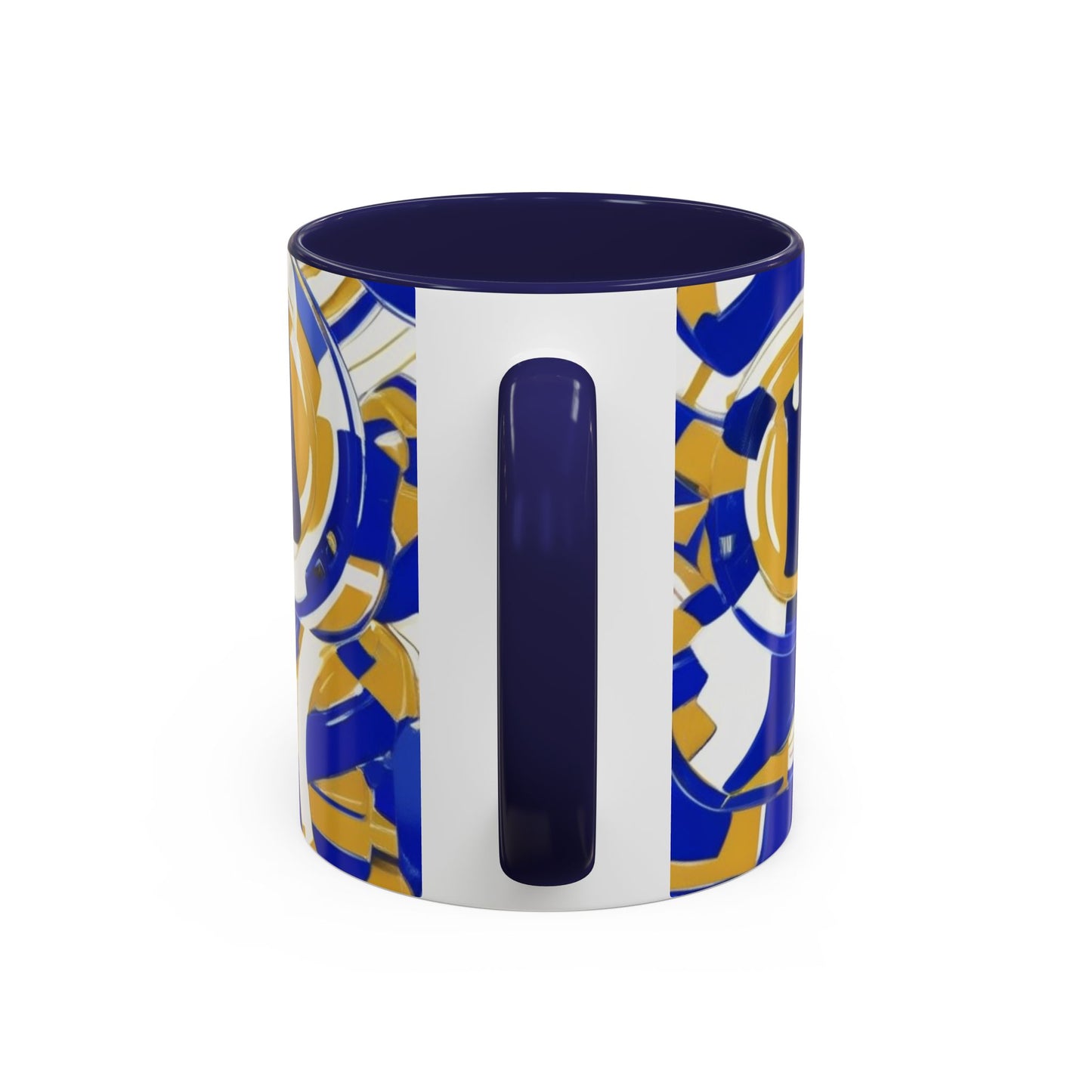 boostlete-field-day-icon-barbell-grainy-line-art-0906 — Accent Mug 11/15oz