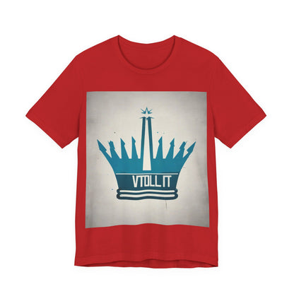 boostlete-am-crew-icon-crown-matte-industrial-0058 — Unisex Jersey Short Sleeve (B+C 3001)