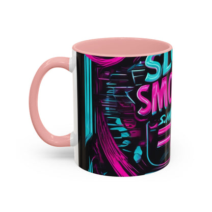 boostlete-recovery-progress-type-slow-is-smooth-smooth-is-fast-banner-engraved-0181 — Accent Mug 11oz/15oz