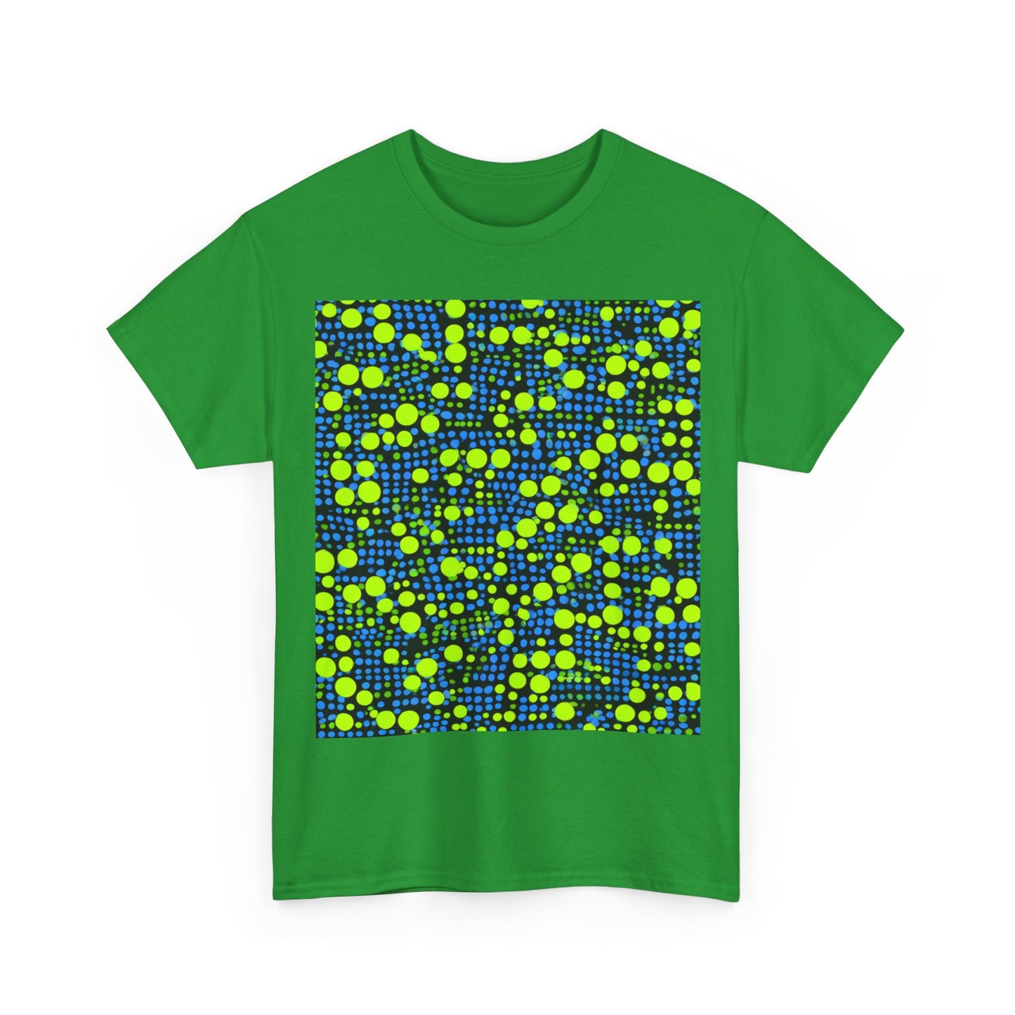 boostlete-mile-by-mile-pattern-dotted-geometric-0071 — Unisex Heavy Cotton Tee (Gildan 5000)