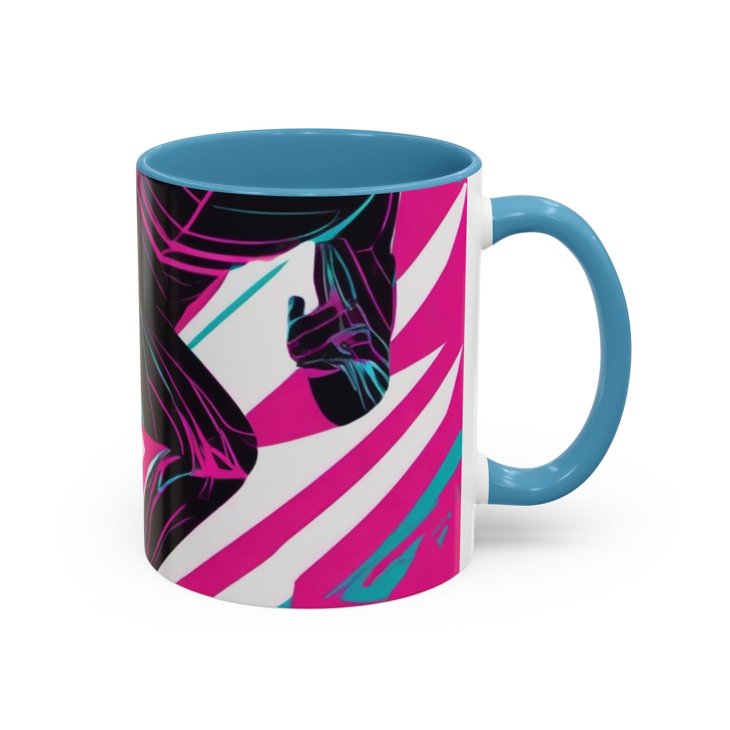 boostlete-mile-by-mile-scene-sprinter-motion-modern-0828 — Accent Mug 11/15oz