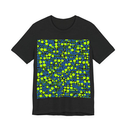 boostlete-mile-by-mile-pattern-dotted-geometric-0071 — Unisex Jersey Short Sleeve (B+C 3001)