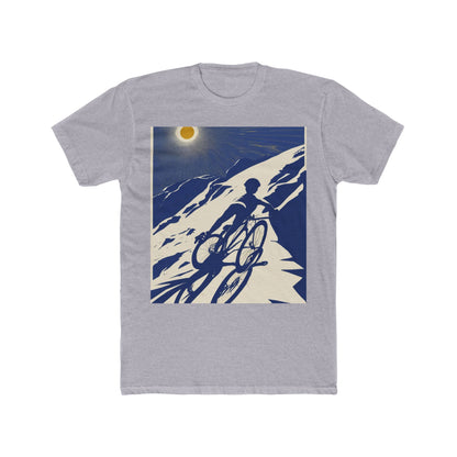 boostlete-am-crew-scene-cyclist-offset-bold-0008 — Unisex Cotton Crew Tee (NL 3600)