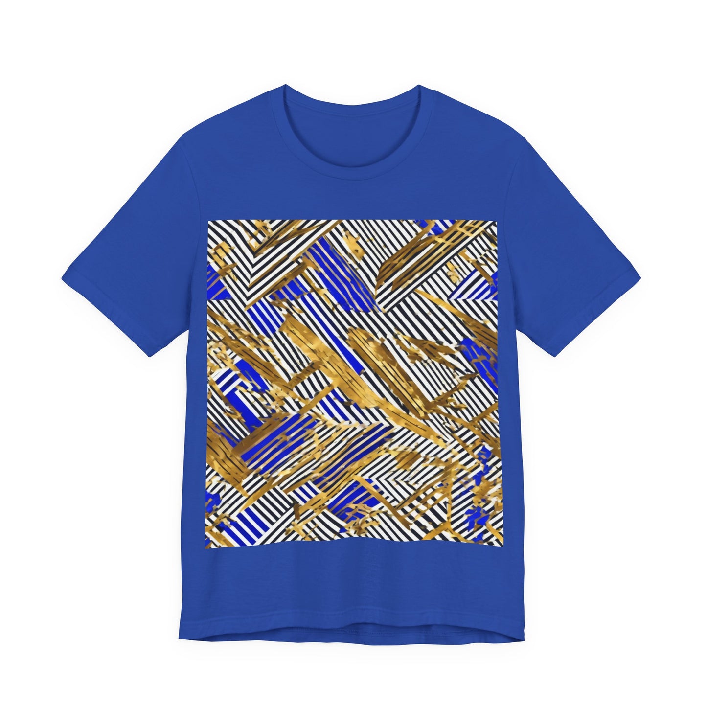 boostlete-boost-mode-pattern-diagonal-monoline-0015 — Unisex Jersey Short Sleeve (B+C 3001)