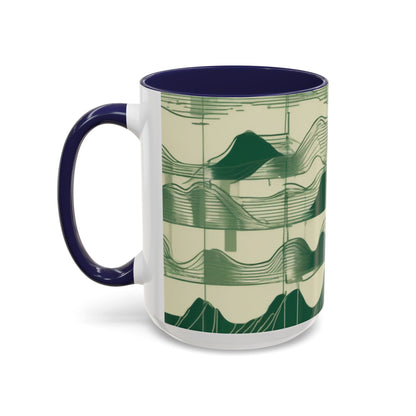 boostlete-mile-by-mile-pattern-audio-blueprint-0971 — Accent Mug 11/15oz
