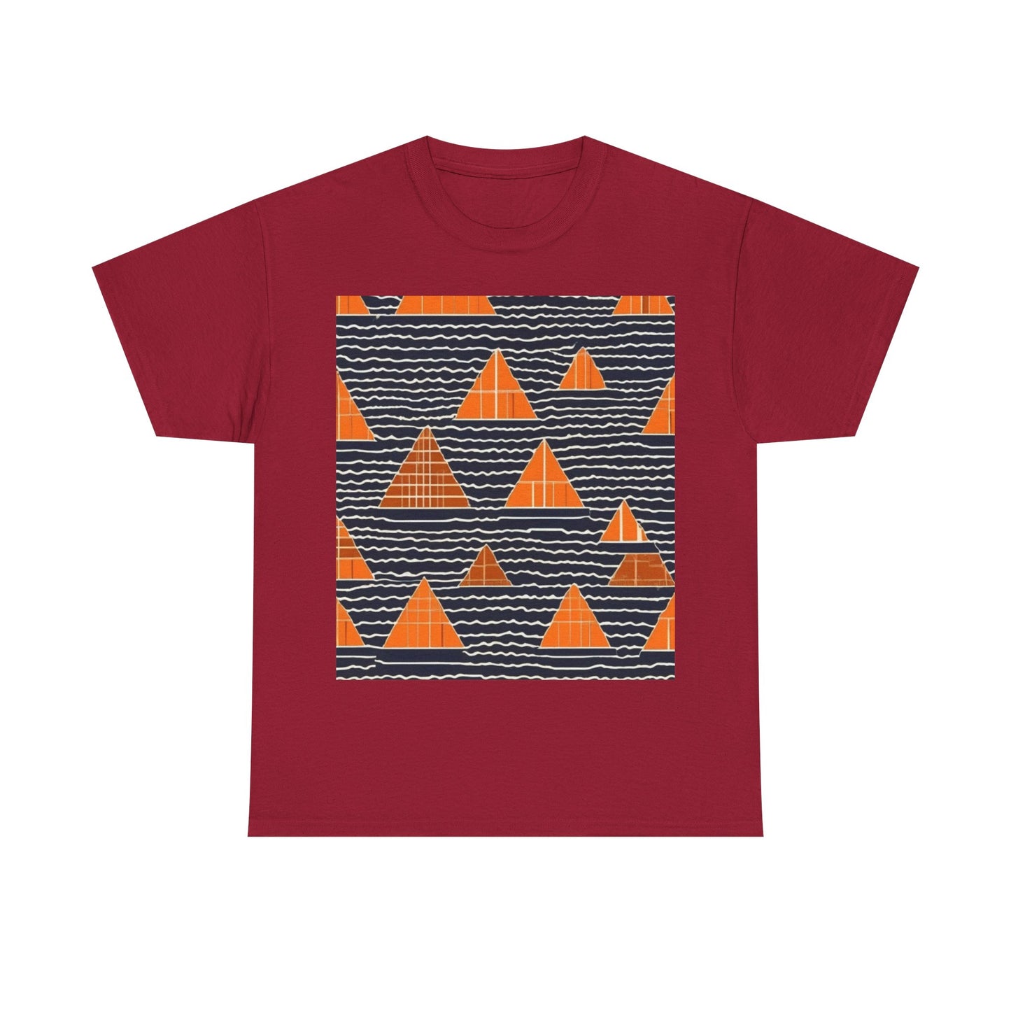 boostlete-iron-intent-pattern-stair-steps-industrial-0259 — Unisex Heavy Cotton Tee (Gildan 5000)