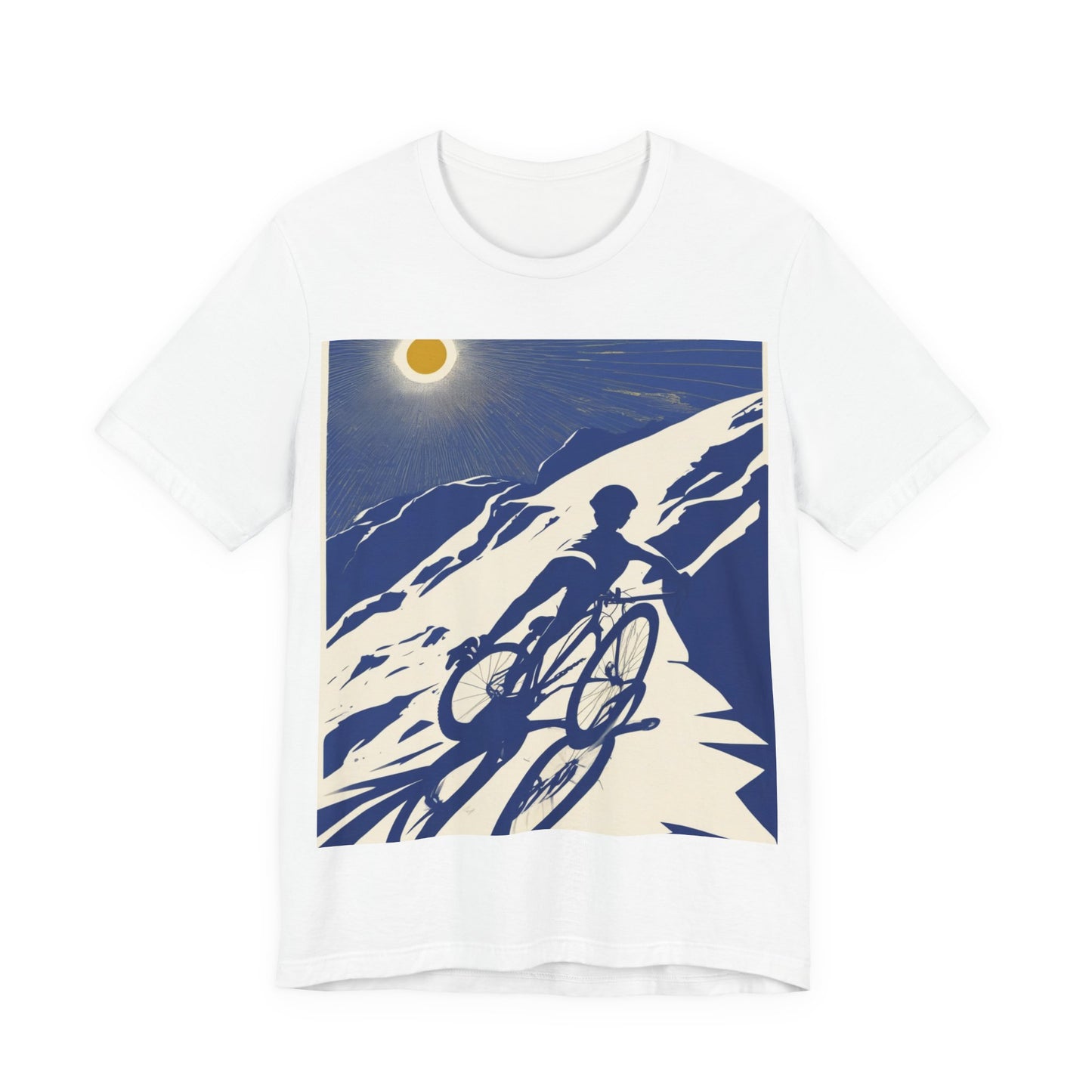 boostlete-am-crew-scene-cyclist-offset-bold-0008 — Unisex Jersey Short Sleeve (B+C 3001)