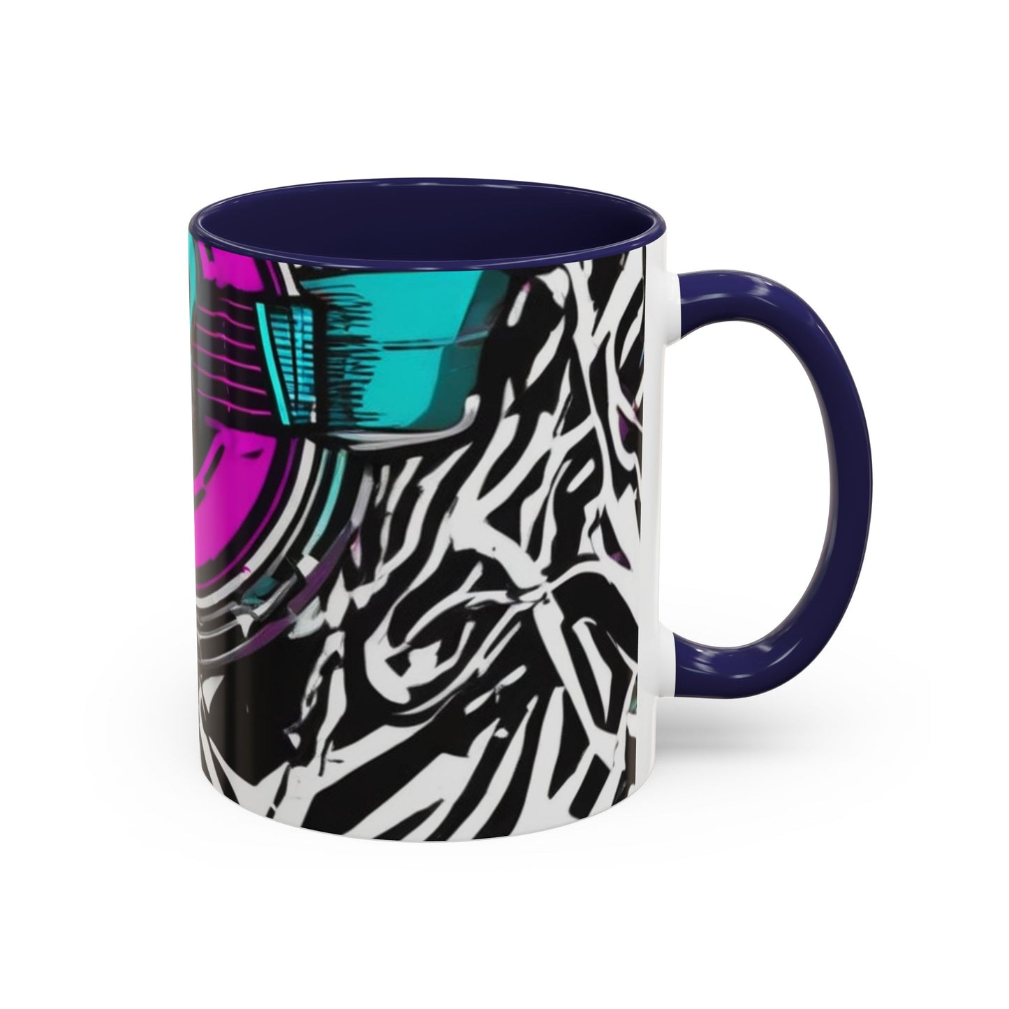 boostlete-boost-mode-type-again-badge-monoline-0293 — Accent Mug 11oz/15oz