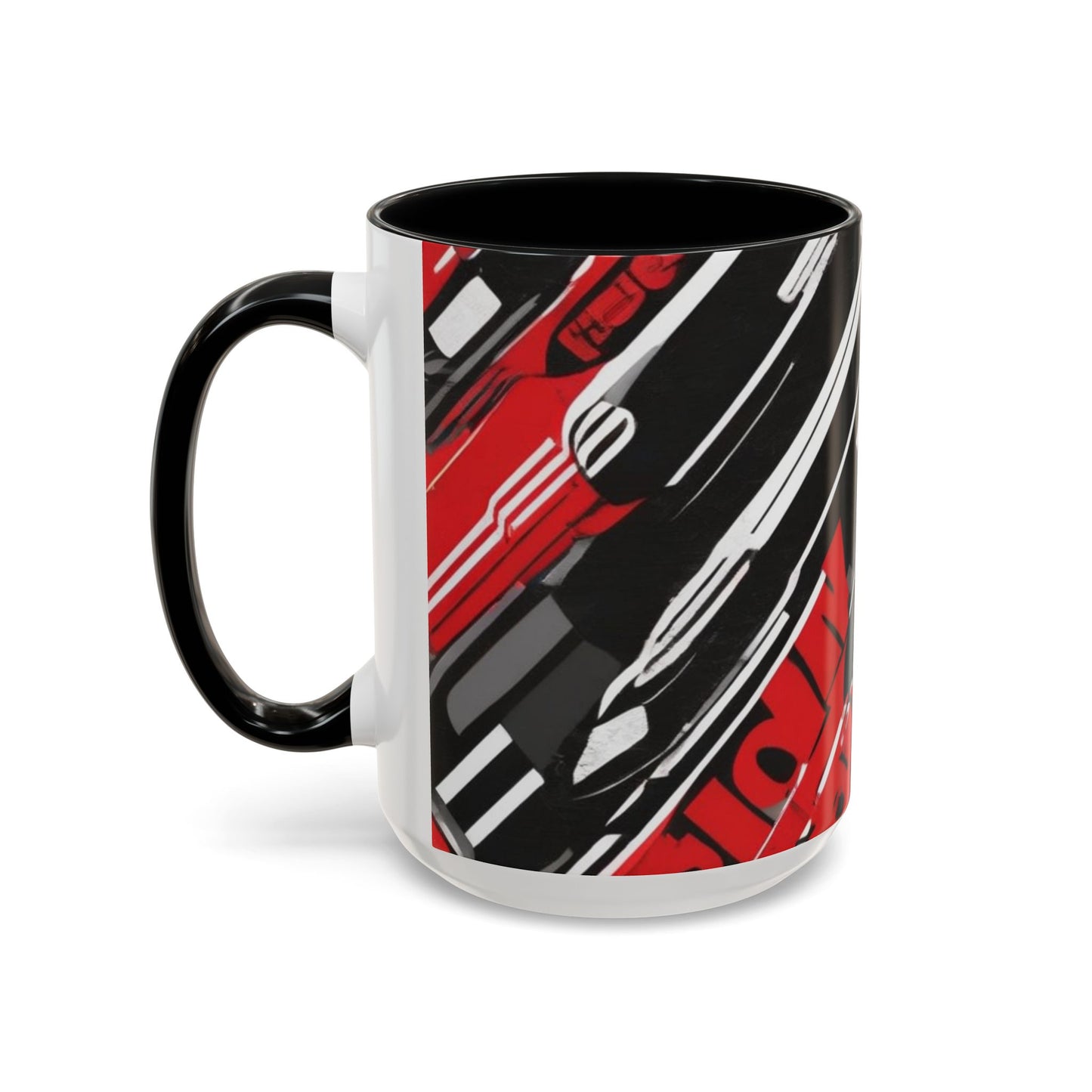 boostlete-recovery-progress-type-show-up-diagonal-paper-0109 — Accent Mug 11oz/15oz